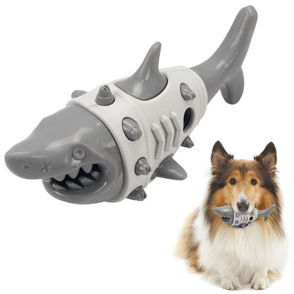 New Dog Teething Leaky Toy Mimics Shark-tooth Cleaning And Bite-resistant Tooth-venting Toy For Dogs