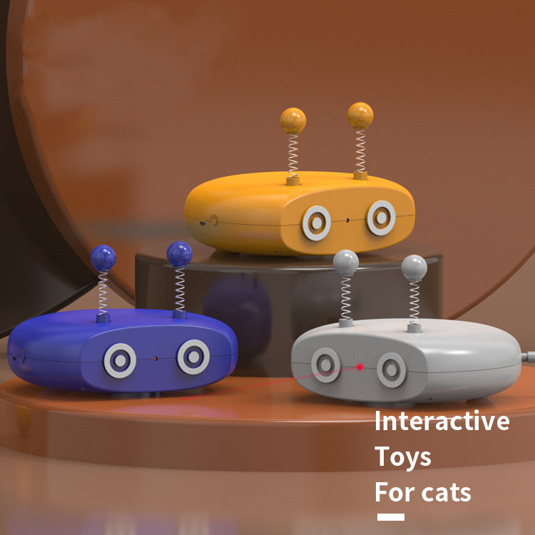 Creative Turntable Rechargeable Smart Cat Self-hey Toy