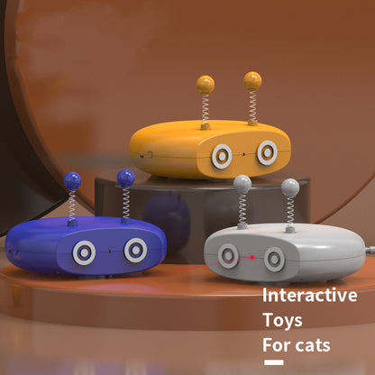 Creative Turntable Rechargeable Smart Cat Self-hey Toy
